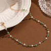 Bohemian Women's Anklets Beads Stone Anklet Summer Beach Anklets On Foot Ankle Bracelets For Women Leg Chain