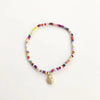 Boho Seashell Beaded Ankle Bracelet Anklet in Solid Copper