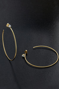 The Adore Hoop Earrings