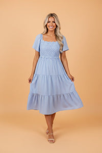 The Azure Lace Midi