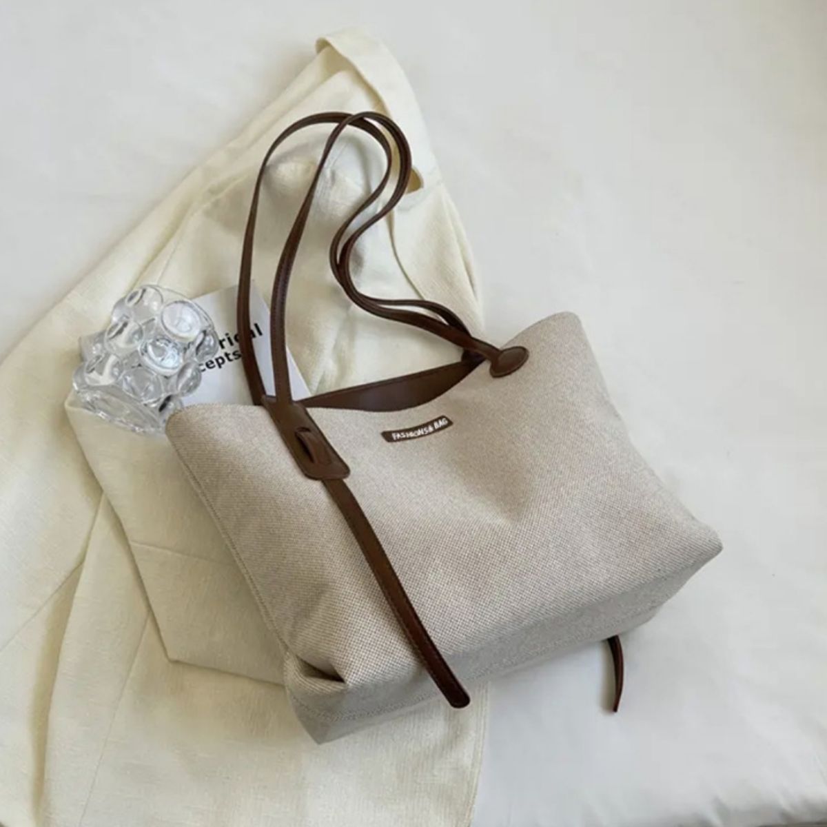The Sienna Canvas Shoulder Bag