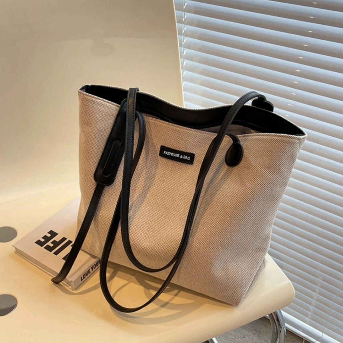 The Sienna Canvas Shoulder Bag