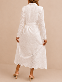 The White Eyelet Dress