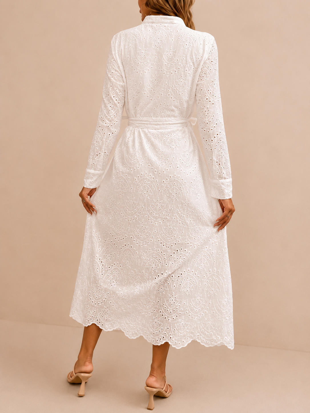 The White Eyelet Dress