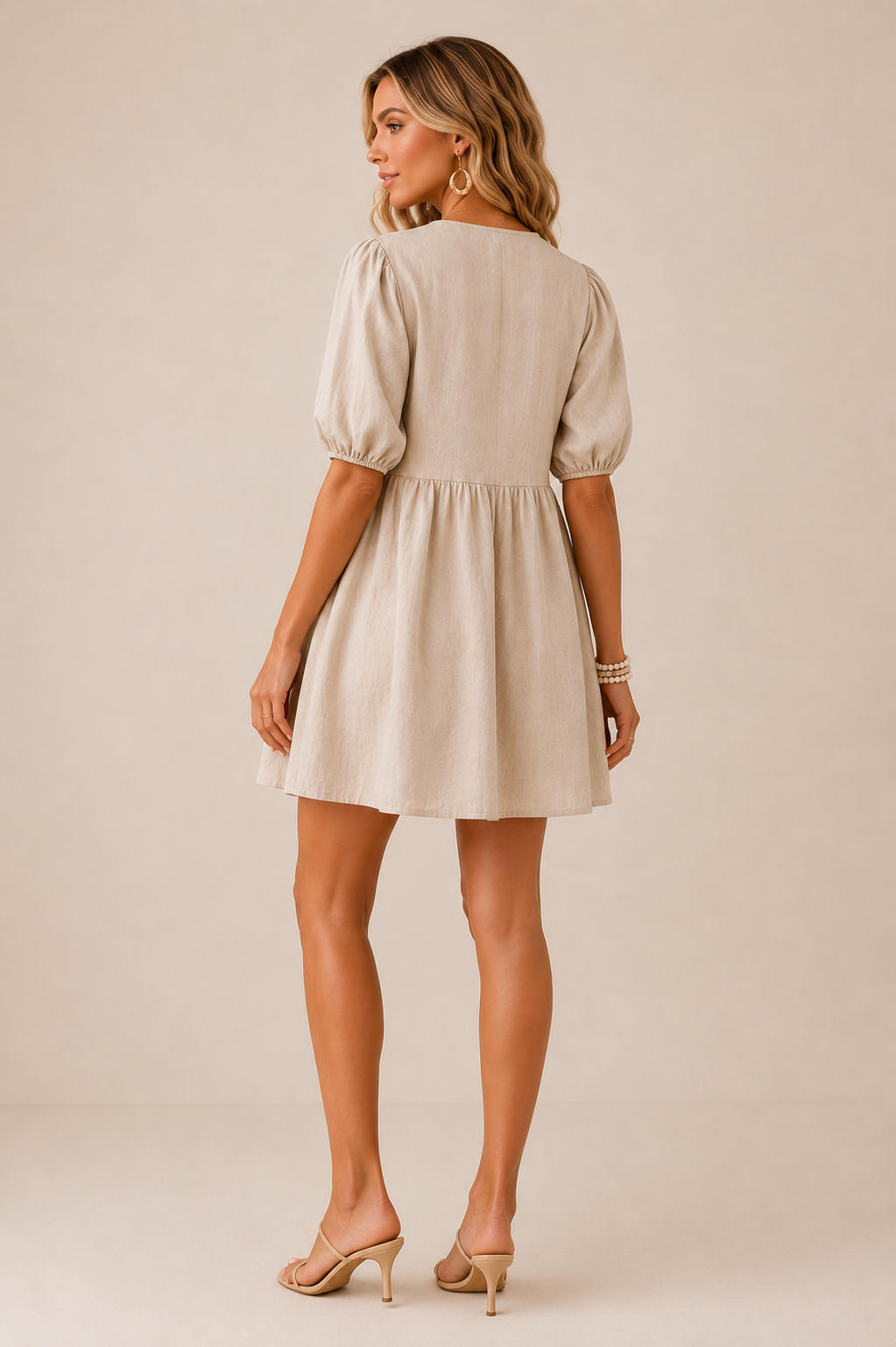 The Linen Mini Dress