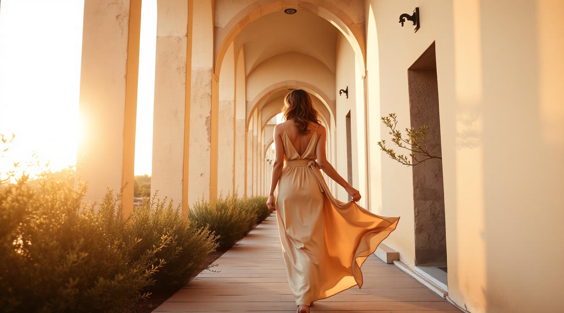 A quiet moment in the NOURKANDI collection